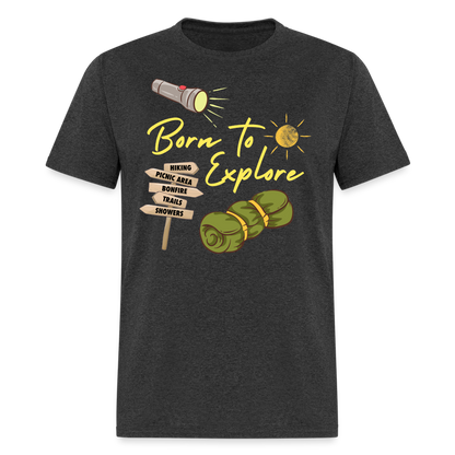 TRAVEL TSHIRT - heather black