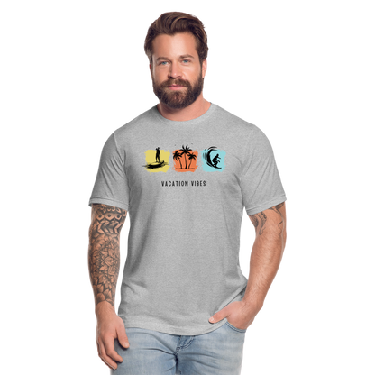 Unisex Jersey T-Shirt by Bella + Canvas - heather gray