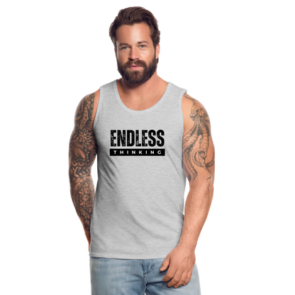 Men’s Premium Tank - heather gray