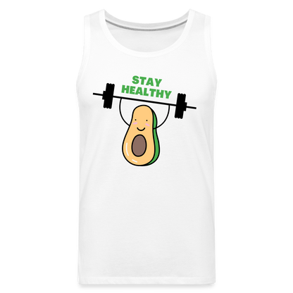 Men’s Premium Tank - white