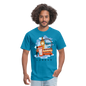 TRAVEL TSHIRT - turquoise