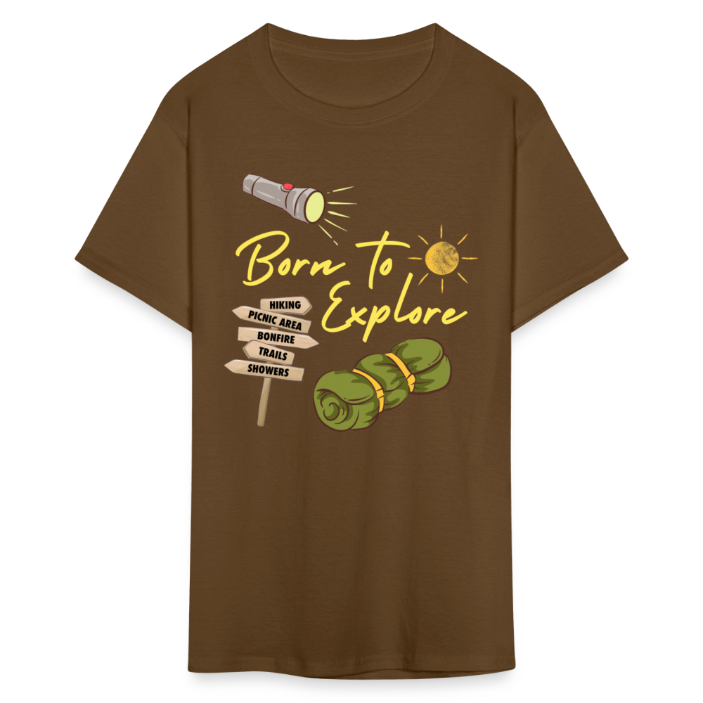 TRAVEL TSHIRT - brown