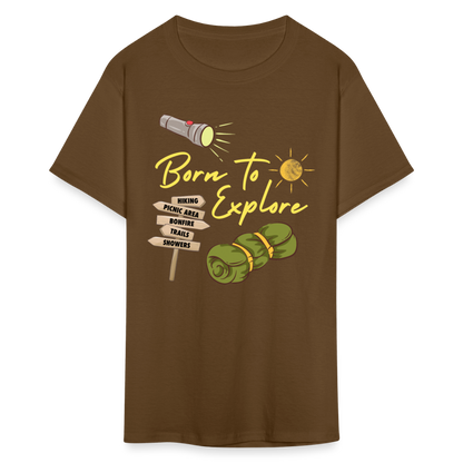 TRAVEL TSHIRT - brown