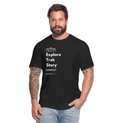 Unisex Jersey T-Shirt by Bella + Canvas - black