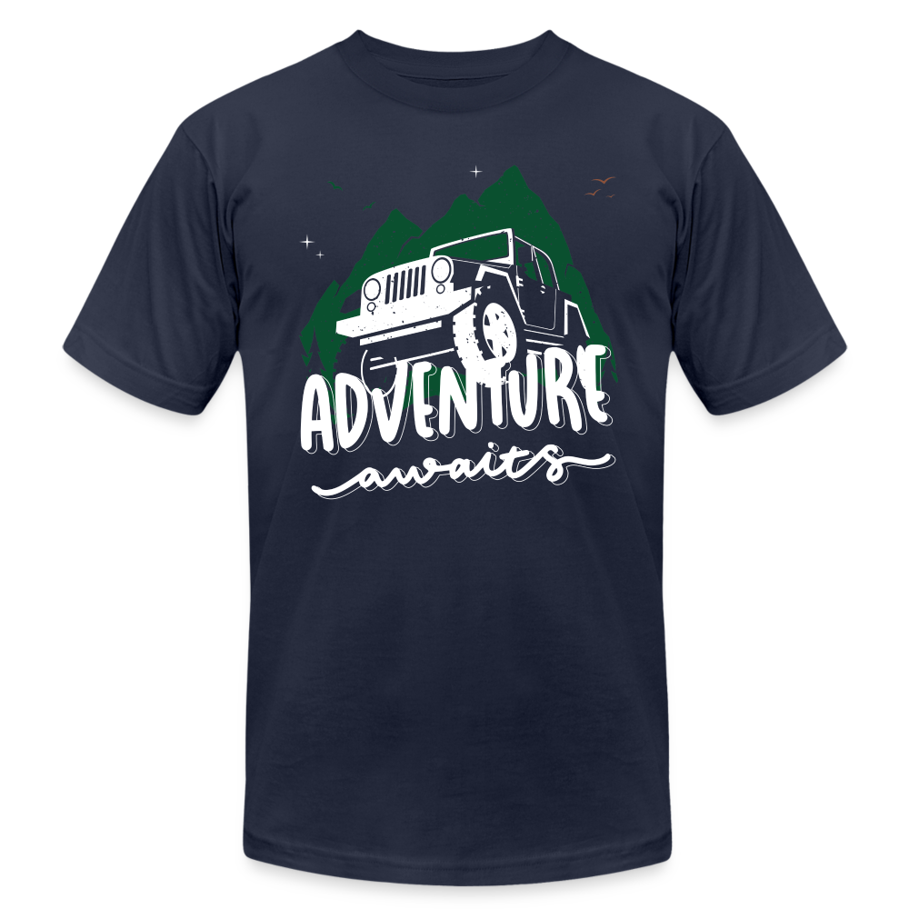 Unisex Jersey T-Shirt by Bella + Canvas - navy