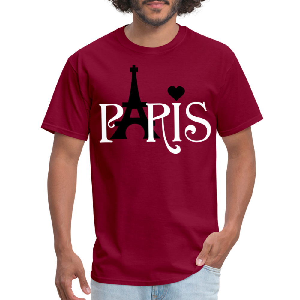 TRAVEL TSHIRT - burgundy