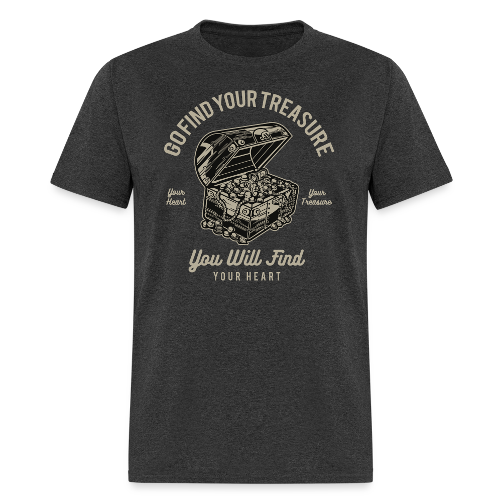 TRAVEL TSHIRT - heather black