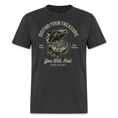 TRAVEL TSHIRT - heather black
