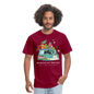 TRAVEL TSHIRT - burgundy
