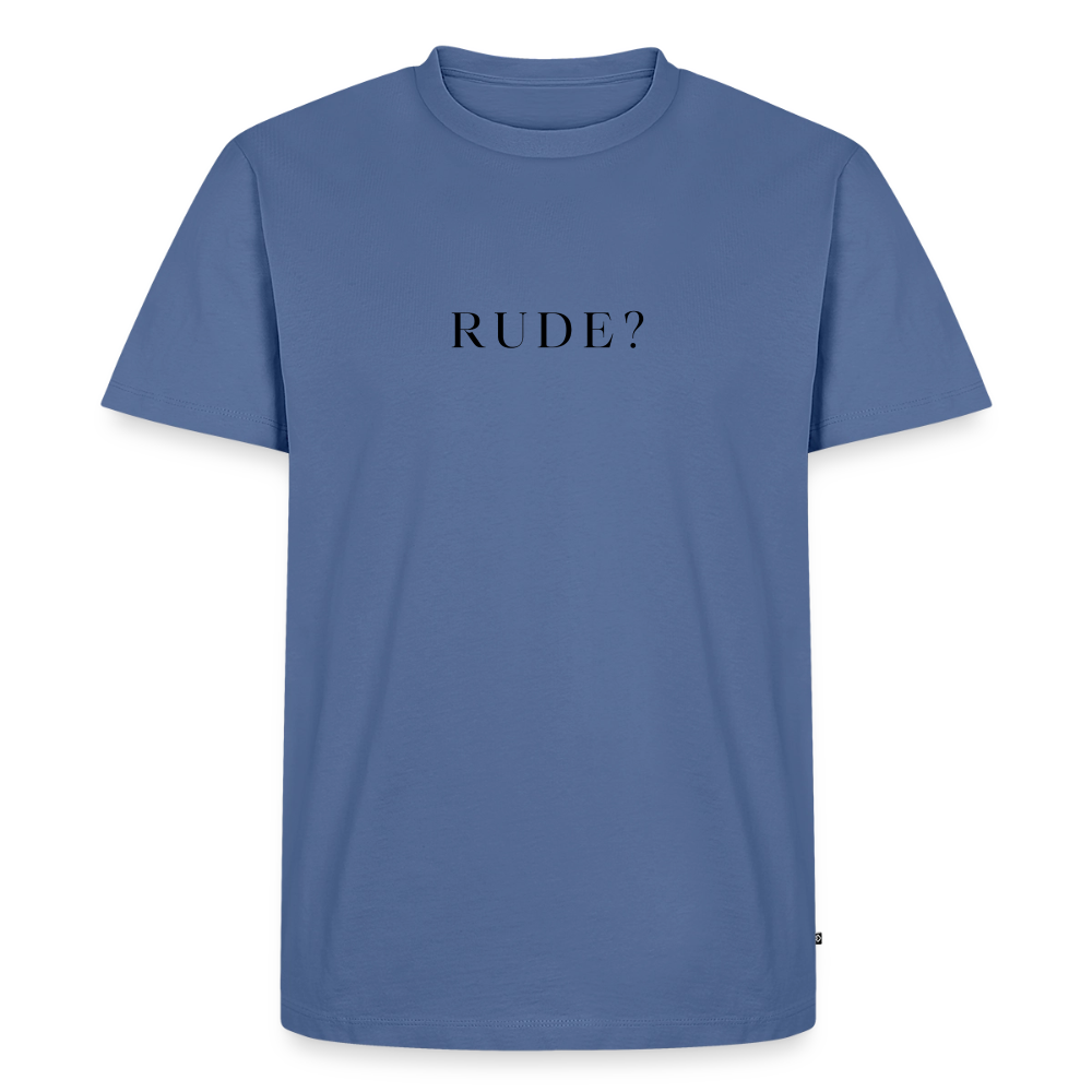 The Monograph T-Shirt - stone blue 