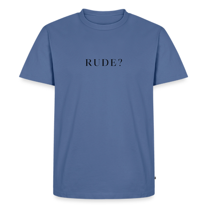 The Monograph T-Shirt - stone blue 