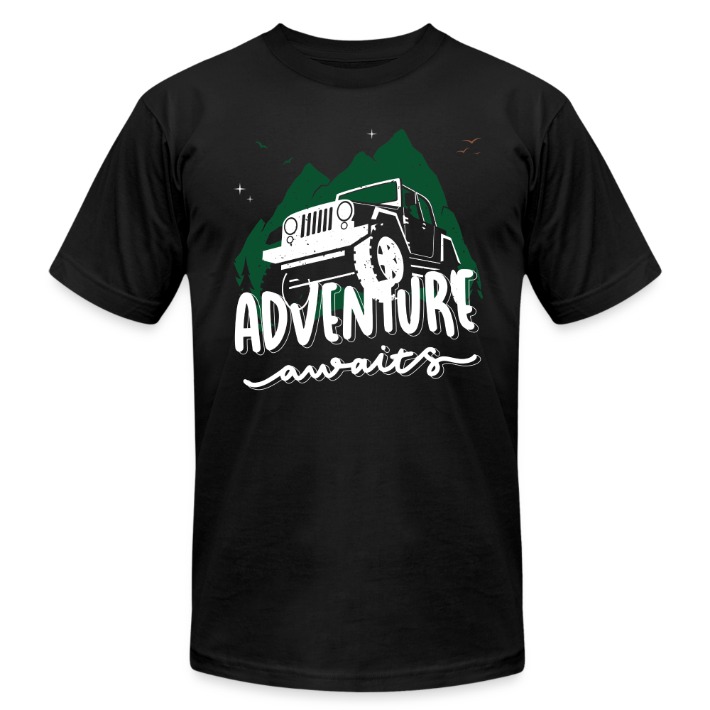 Unisex Jersey T-Shirt by Bella + Canvas - black