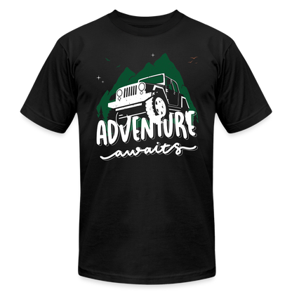 Unisex Jersey T-Shirt by Bella + Canvas - black