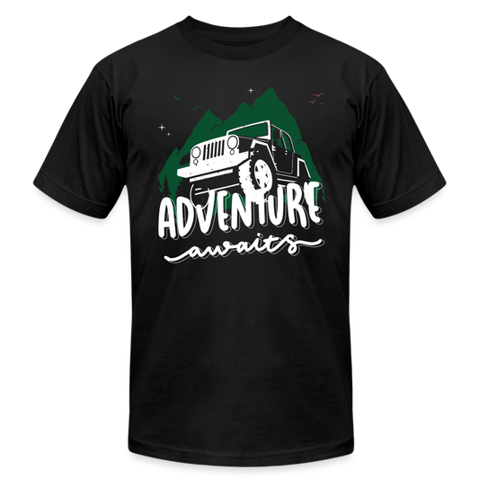 Unisex Jersey T-Shirt by Bella + Canvas - black