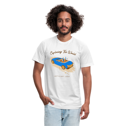 Unisex Jersey T-Shirt by Bella + Canvas - white