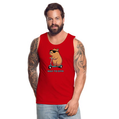 Men’s Premium Tank - red