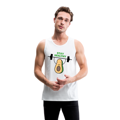 Men’s Premium Tank - white