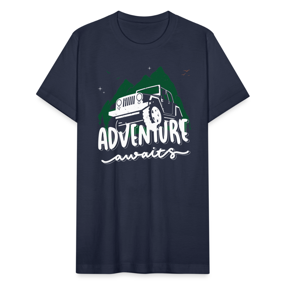 Unisex Jersey T-Shirt by Bella + Canvas - navy