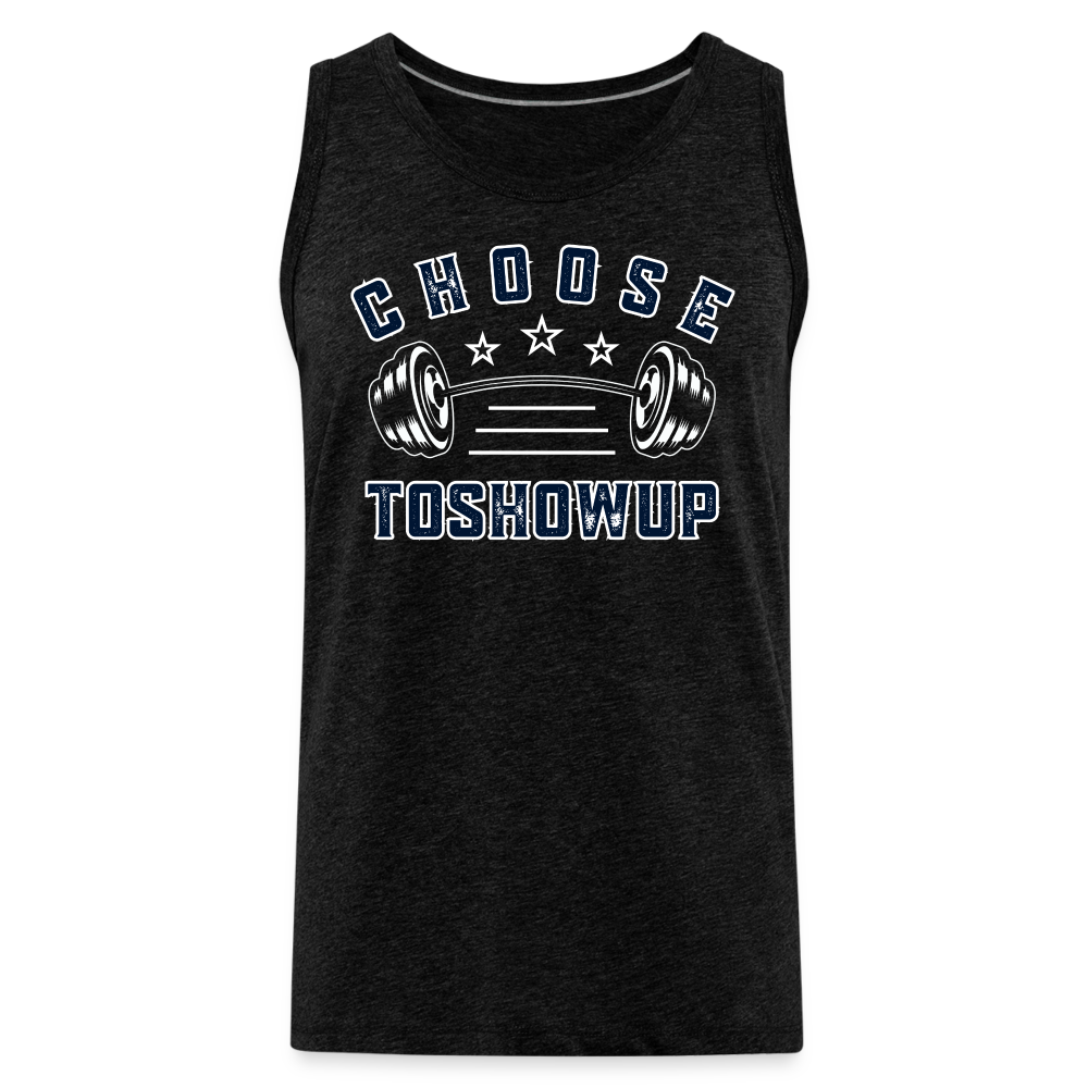 Men’s Premium Tank - charcoal grey