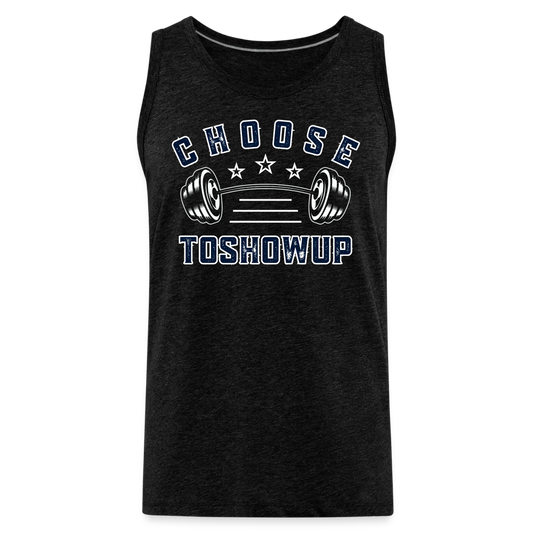 Men’s Premium Tank - charcoal grey