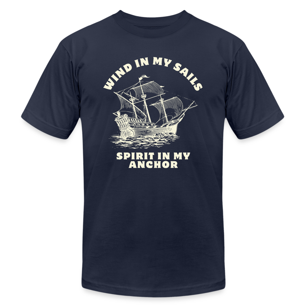 Unisex Jersey T-Shirt by Bella + Canvas - navy