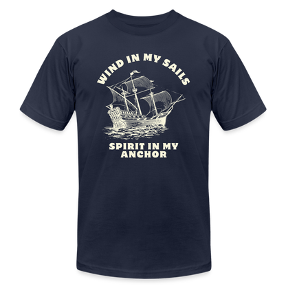 Unisex Jersey T-Shirt by Bella + Canvas - navy