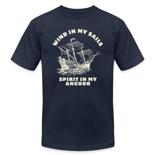 Unisex Jersey T-Shirt by Bella + Canvas - navy