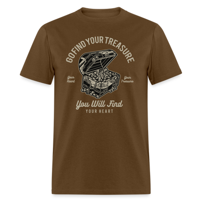 TRAVEL TSHIRT - brown