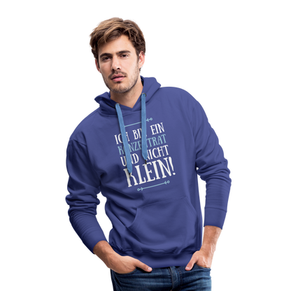 The Aquamarine Premium Hoodie - royal blue