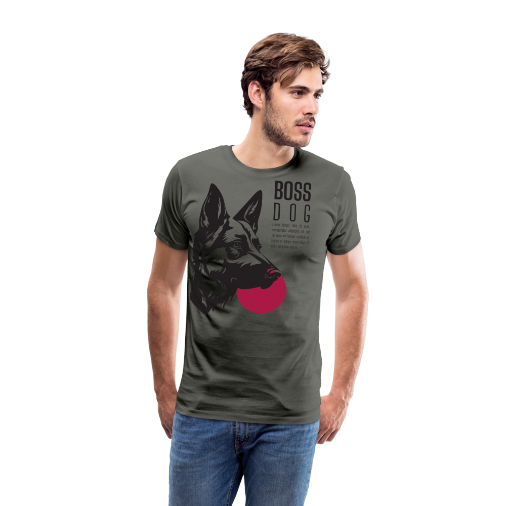 Men's Premium T-Shirt - asphalt gray