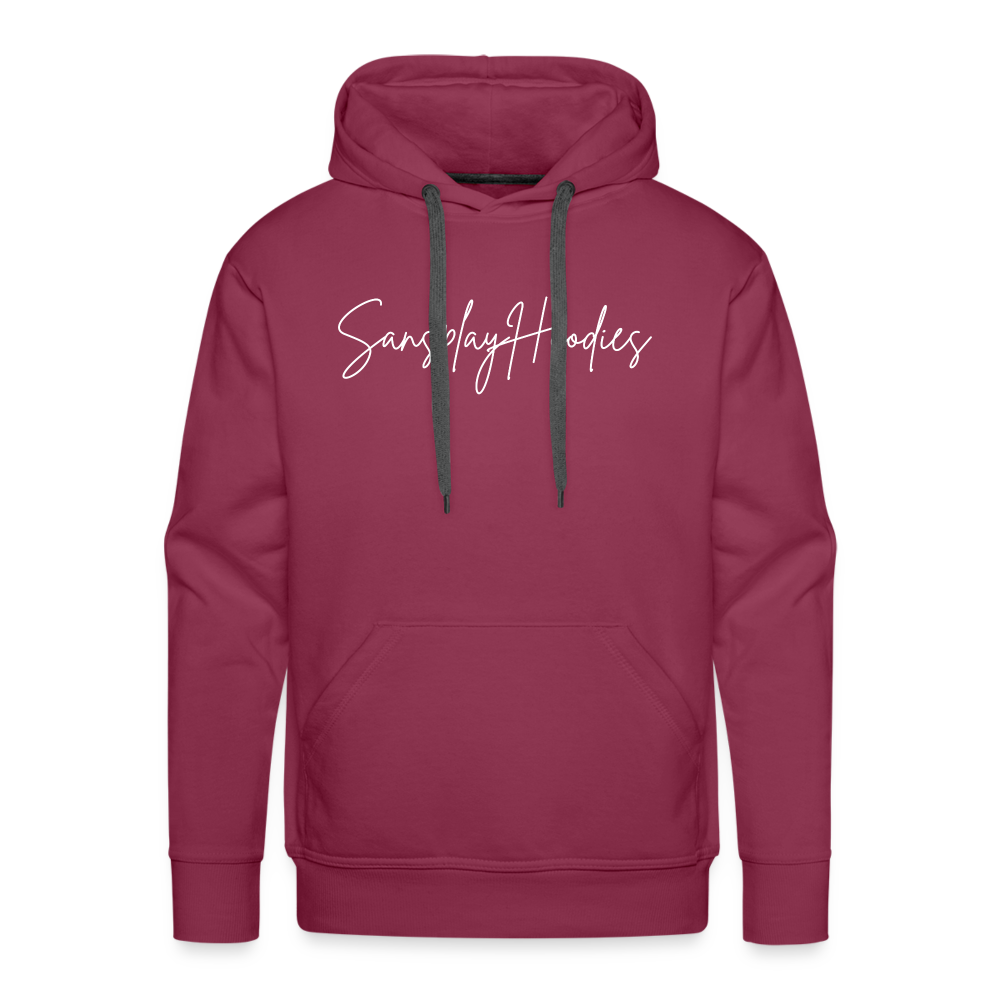 The Sovereign Premium Hoodie - burgundy