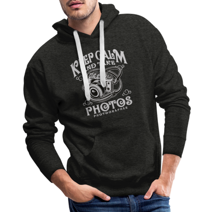 Men’s Premium Hoodie - charcoal grey