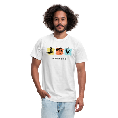 Unisex Jersey T-Shirt by Bella + Canvas - white