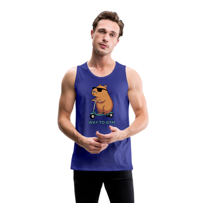 Men’s Premium Tank - royal blue