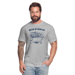 Unisex Jersey T-Shirt by Bella + Canvas - heather gray