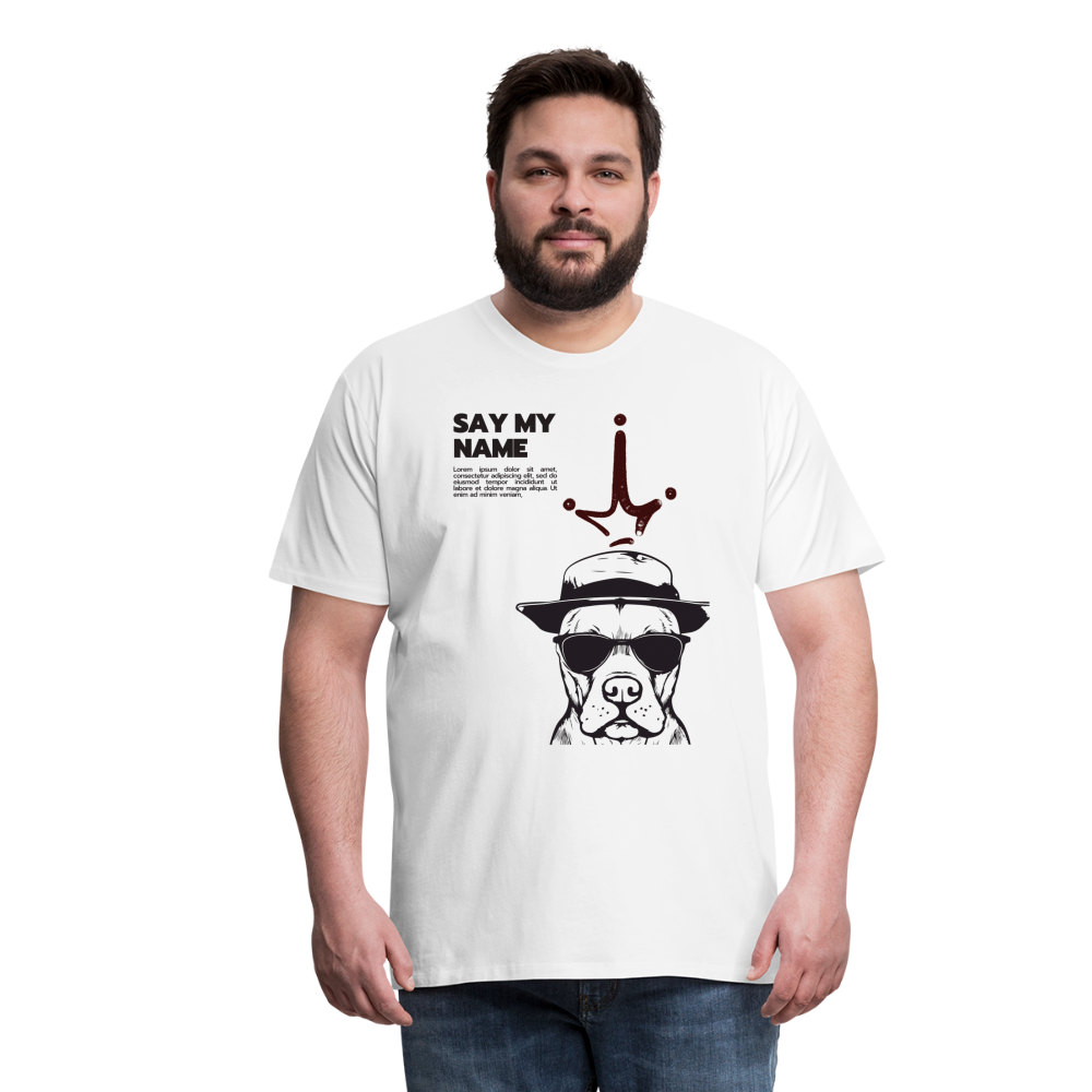 Men's Premium T-Shirt - white