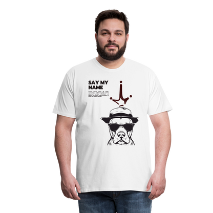 Men's Premium T-Shirt - white