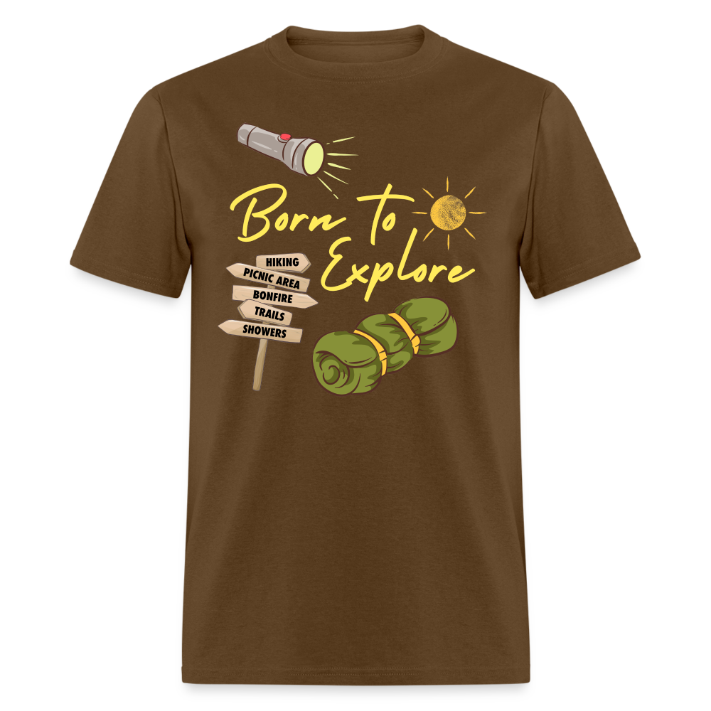 TRAVEL TSHIRT - brown