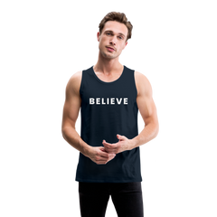 Men’s Premium Tank - deep navy