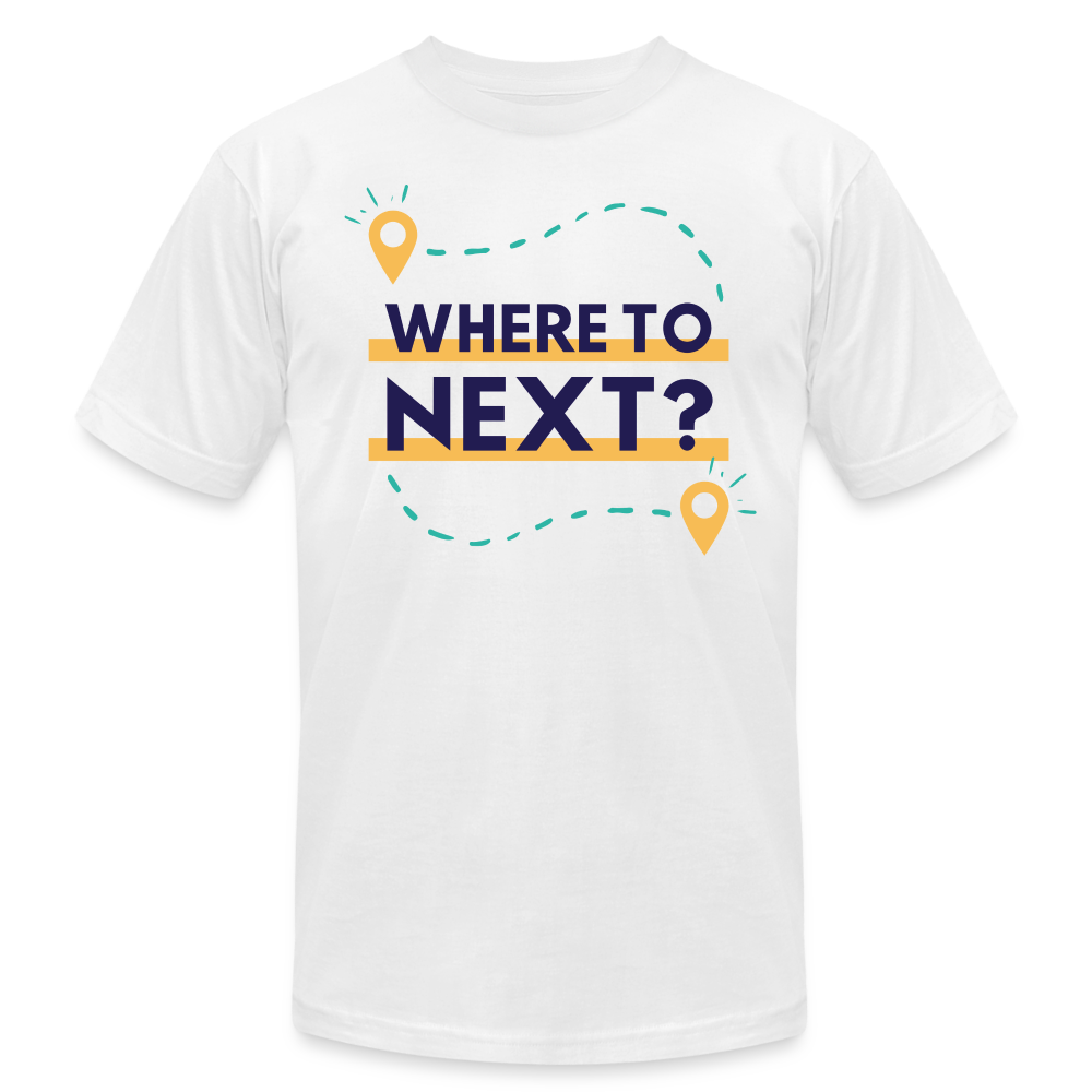 Unisex Jersey T-Shirt by Bella + Canvas - white