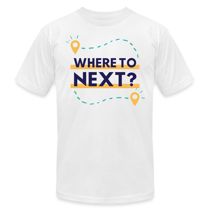 Unisex Jersey T-Shirt by Bella + Canvas - white