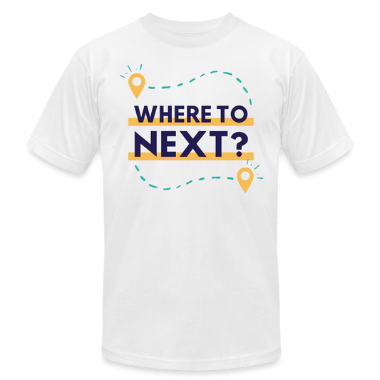 Unisex Jersey T-Shirt by Bella + Canvas - white