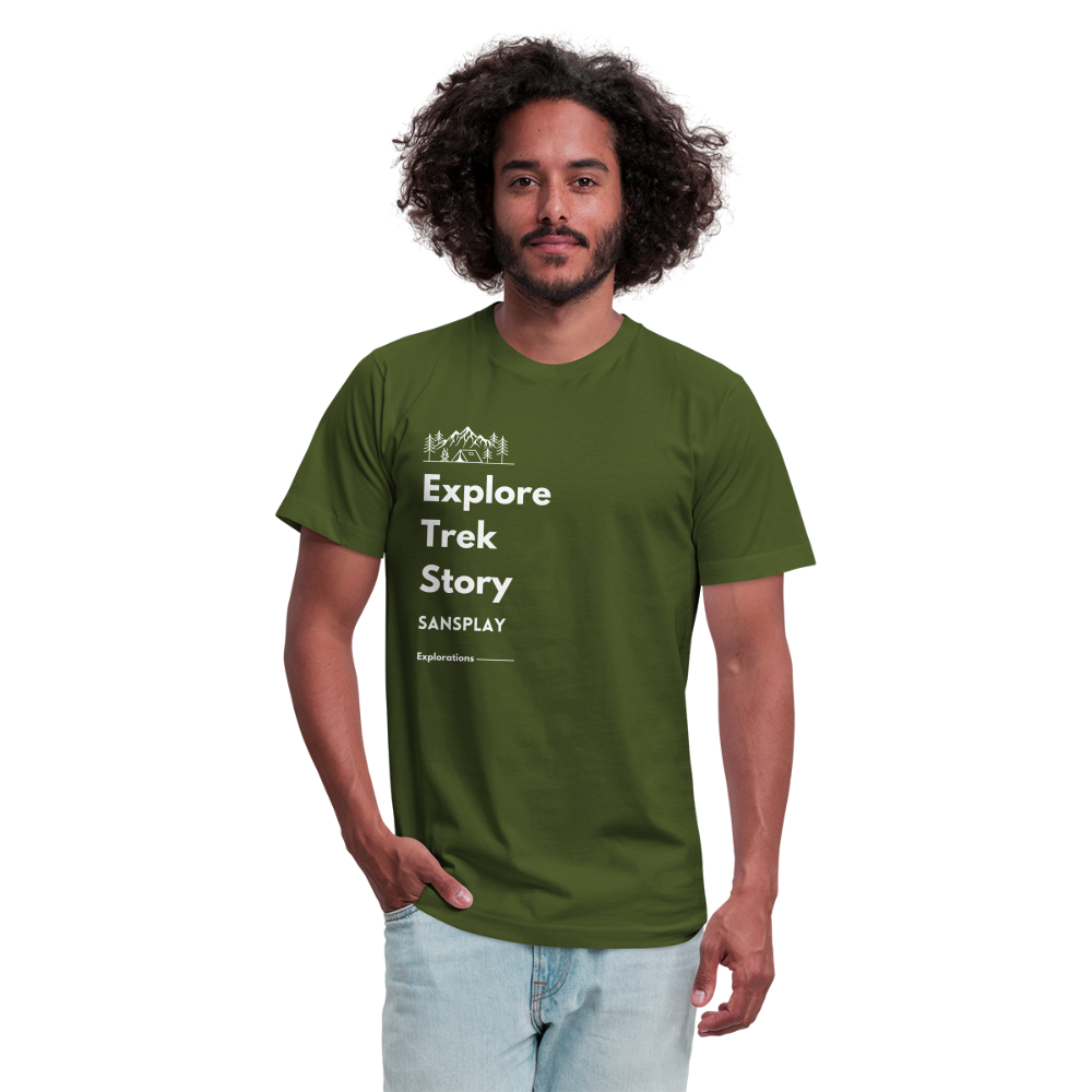 Unisex Jersey T-Shirt by Bella + Canvas - olive