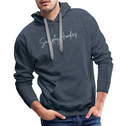 The Paragon Premium Hoodie - heather denim