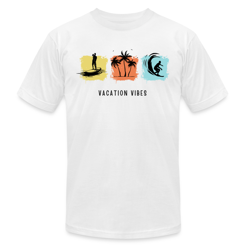 Unisex Jersey T-Shirt by Bella + Canvas - white