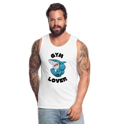 Men’s Premium Tank - white