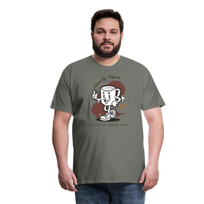 Men's Premium T-Shirt - asphalt gray