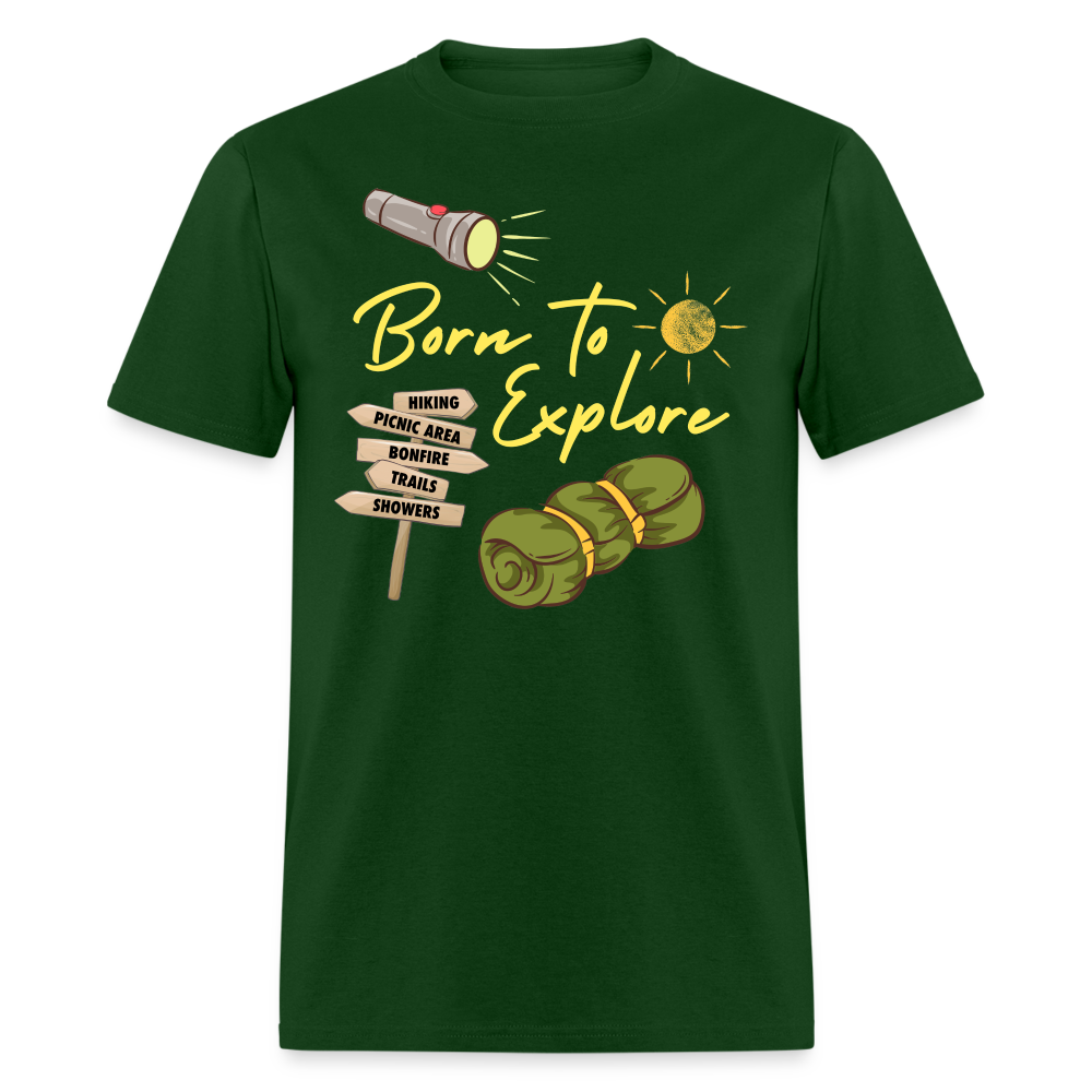TRAVEL TSHIRT - forest green