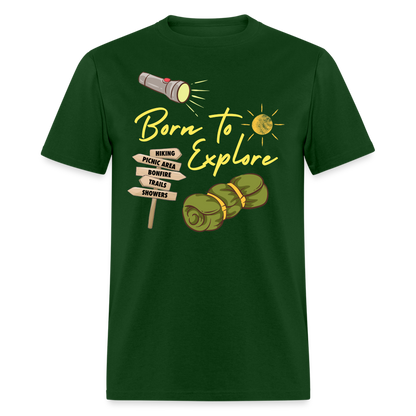 TRAVEL TSHIRT - forest green