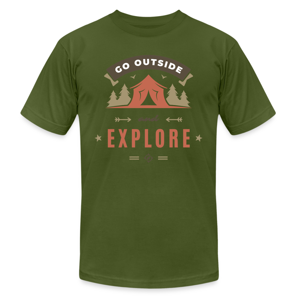 Unisex Jersey T-Shirt by Bella + Canvas - olive